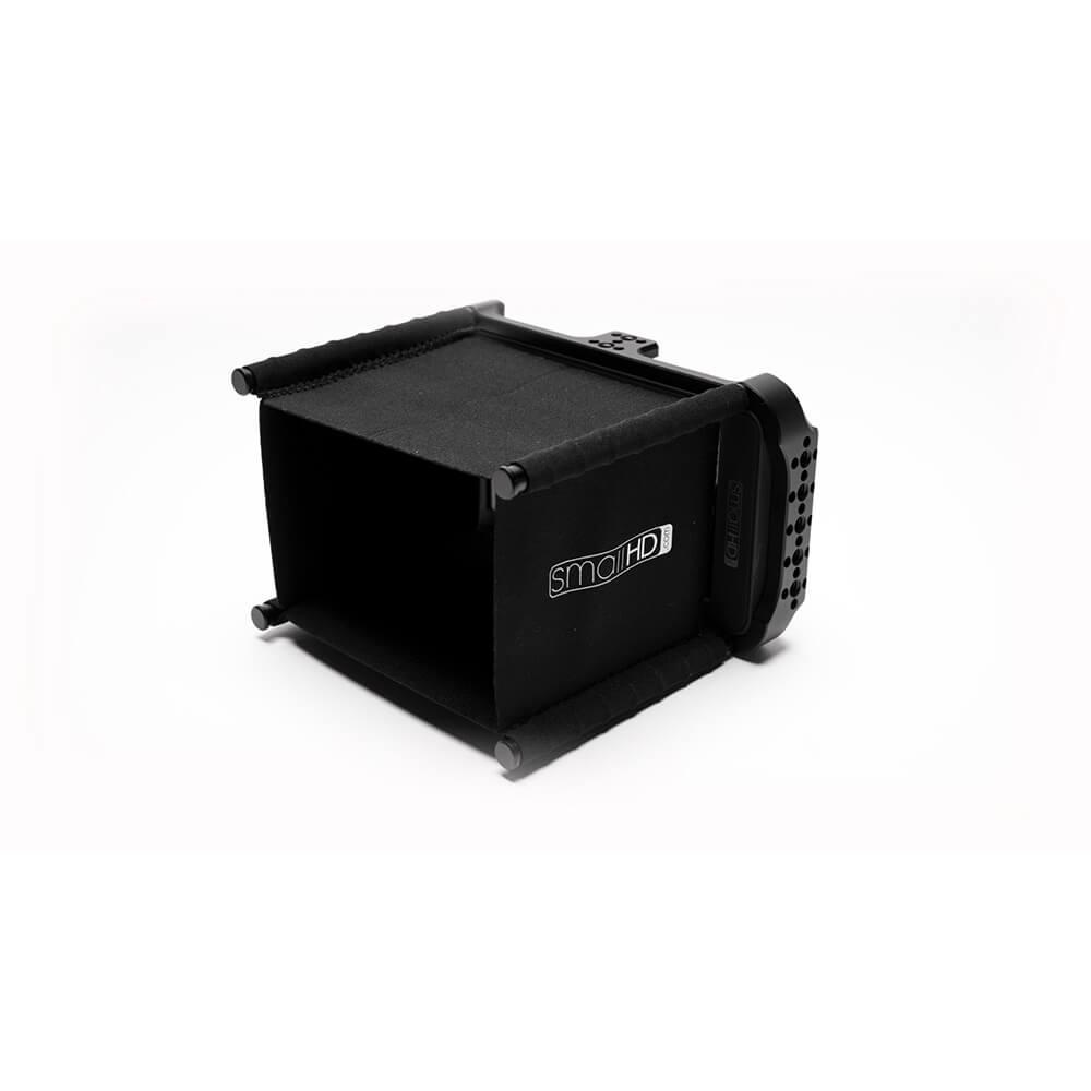 SMALLHD 502 Bright Sunhood + Cage